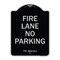 Signmission Texas Fire Lane No Parking Heavy-Gauge Aluminum Architectural Sign, 18" L, 24" H, BS-1824-22825 A-DES-BS-1824-22825 - alternate 1